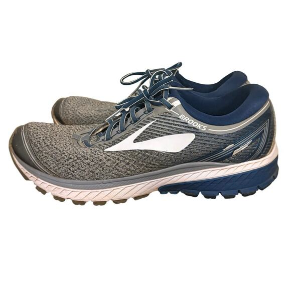 Brooks Other - Brooks Ghost 10 Running Shoes Men’s Size 11 Blue Gray Athletic Sneakers GUC